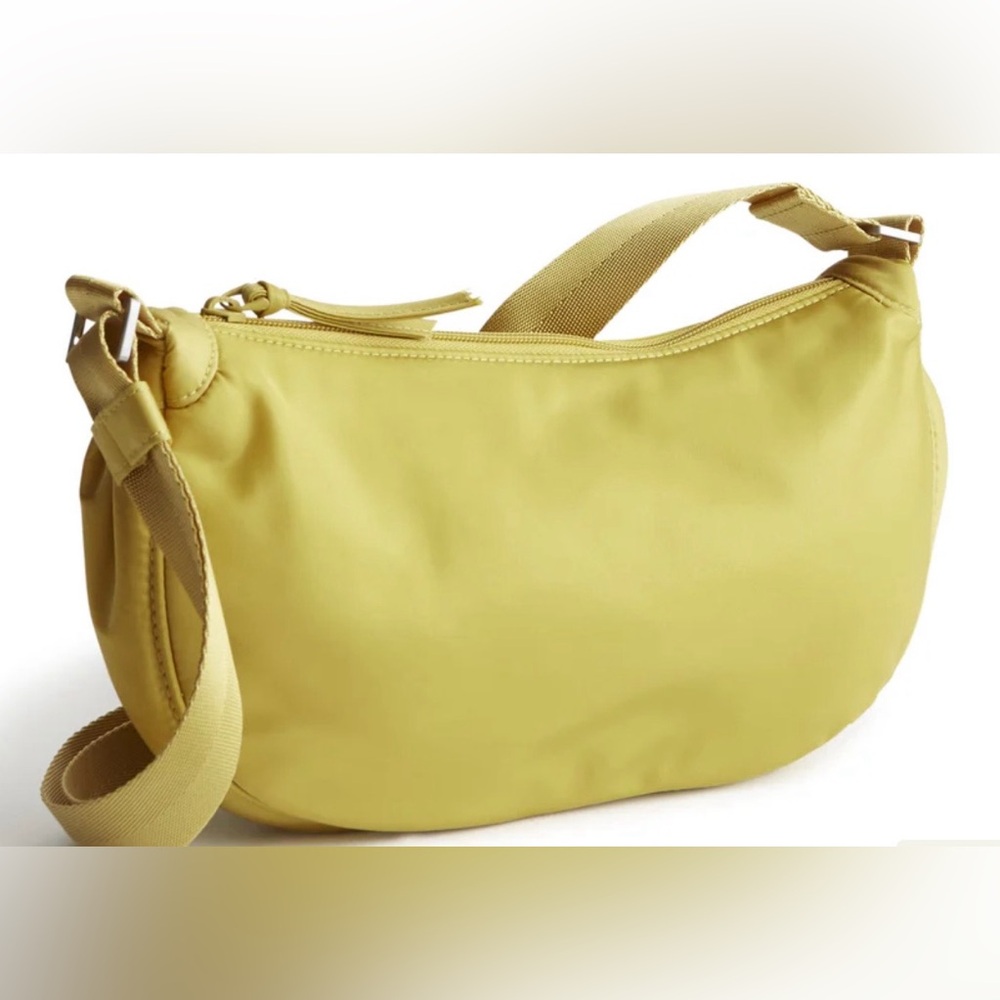 Vera Bradley Springbrook Sling Crossbody Bag Golden Olive Print